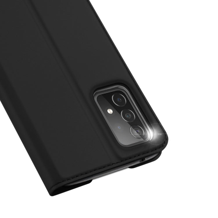 For Samsung Galaxy A52s / A52 5G / 4G DUX DUCIS Skin Pro Series Horizontal Flip PU + TPU Leather Case, with Holder & Card Slots(Black) - Galaxy Phone Cases by DUX DUCIS | Online Shopping UK | buy2fix