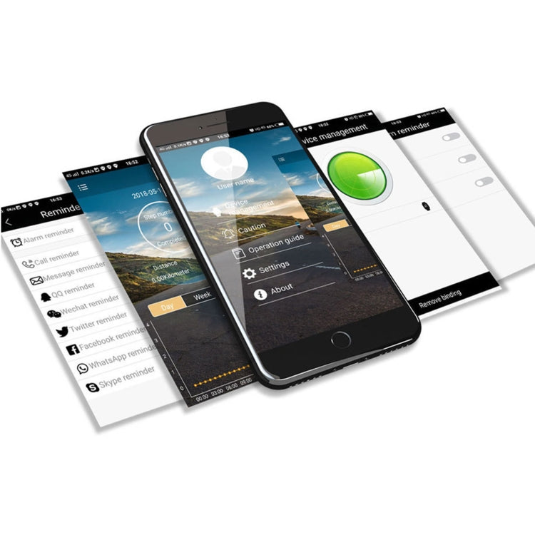 Lokmat MK28 1.4 inch FSTN Screen IP68 Waterproof Smart Watch, Support Information Reminder / Remote Camera / Sport Record(Black) by Lokmat