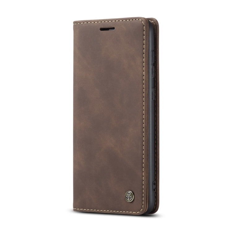 For Samsung Galaxy S21+ 5G CaseMe 013 Multifunctional Horizontal Flip Leather Case with Holder & Card Slot & Wallet(Coffee) - Galaxy S21+ 5G Cases by CaseMe | Online Shopping UK | buy2fix