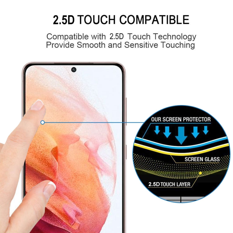 For Samsung Galaxy S21 5G 25pcs 3D Curved Edge Full Screen Tempered Glass Film - Galaxy Tempered Glass by buy2fix | Online Shopping UK | buy2fix