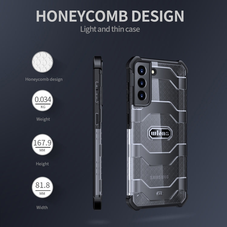 For Samsung Galaxy S21+ 5G wlons Explorer Series PC+TPU Protective Case(Black) - Galaxy S21+ 5G Cases by wlons | Online Shopping UK | buy2fix