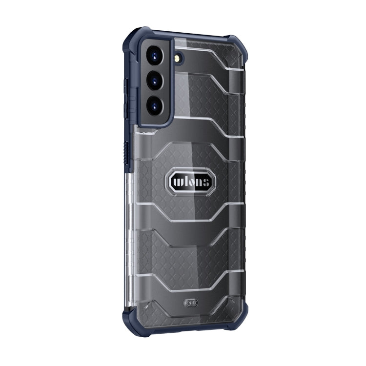 For Samsung Galaxy S21+ 5G wlons Explorer Series PC+TPU Protective Case(Navy Blue) - Galaxy S21+ 5G Cases by wlons | Online Shopping UK | buy2fix