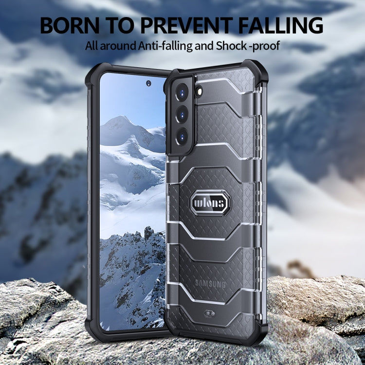 For Samsung Galaxy S21+ 5G wlons Explorer Series PC+TPU Protective Case(Navy Blue) - Galaxy S21+ 5G Cases by wlons | Online Shopping UK | buy2fix
