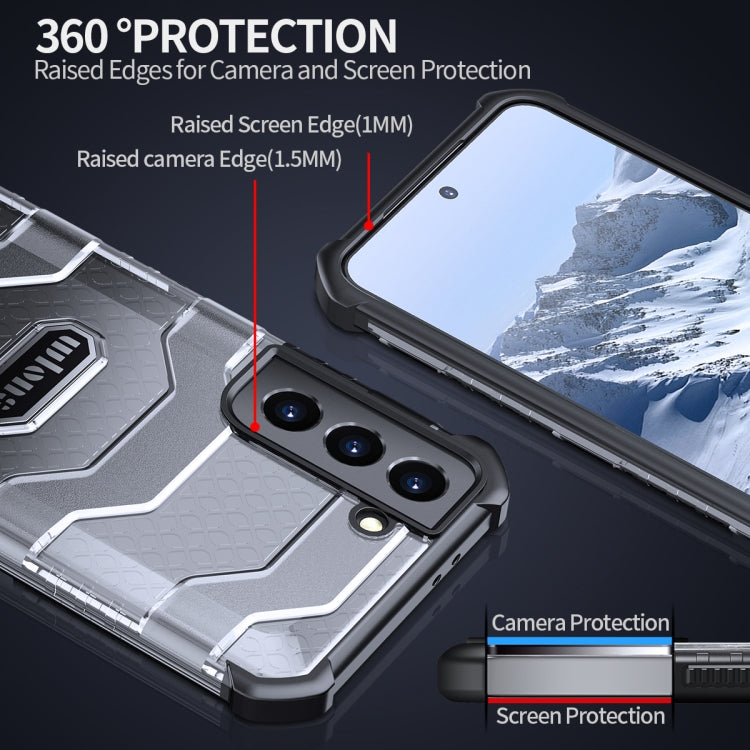 For Samsung Galaxy S21+ 5G wlons Explorer Series PC+TPU Protective Case(Navy Blue) - Galaxy S21+ 5G Cases by wlons | Online Shopping UK | buy2fix