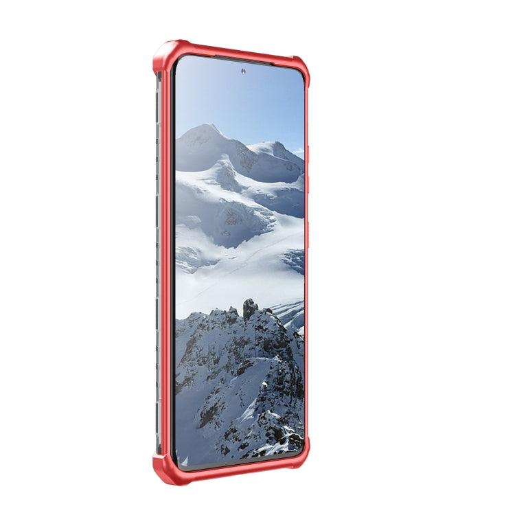 For Samsung Galaxy S21 Ultra 5G wlons Explorer Series PC+TPU Protective Case(Red) - Galaxy S21 Ultra 5G Cases by wlons | Online Shopping UK | buy2fix