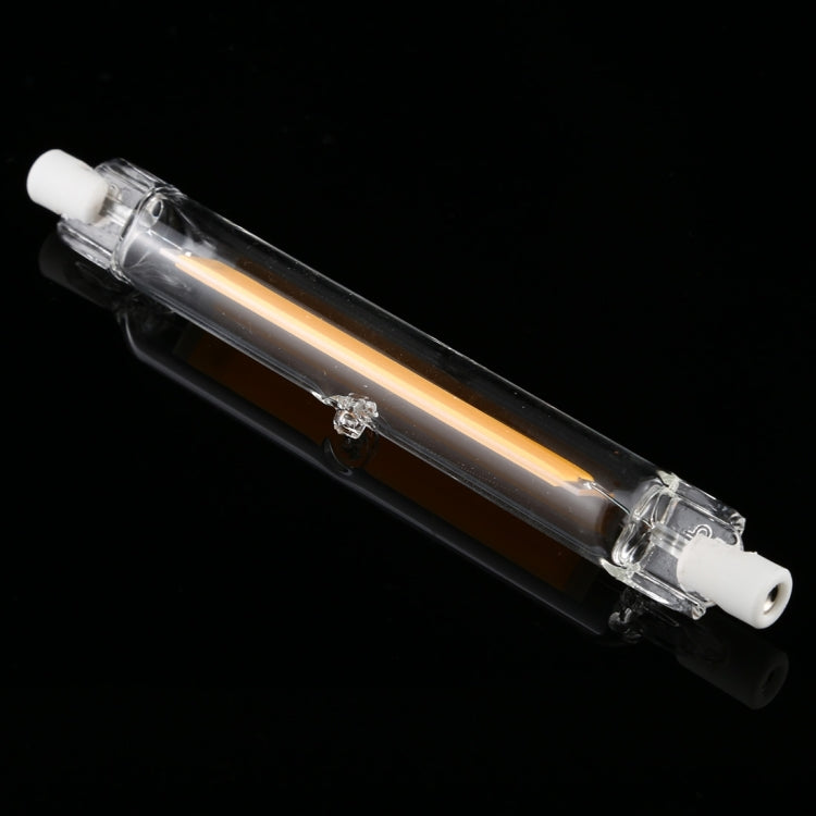 R7S 220V 13W 118mm COB LED Bulb Glass Tube Replacement Halogen Lamp Spot Light(3000K Warm Light) - LED Blubs & Tubes by buy2fix | Online Shopping UK | buy2fix