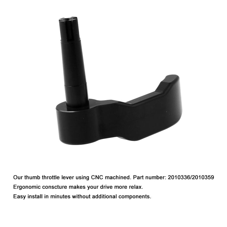 Motorcycles Thumb Throttle Lever for Polaris 2010336 - Replacement Parts by buy2fix | Online Shopping UK | buy2fix
