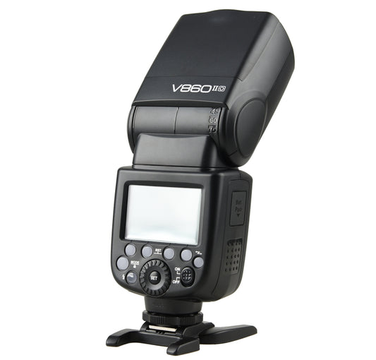 Godox V860IIO 2.4GHz Wireless 1/8000s HSS Flash Speedlite Camera Top Fill Light for Olympus DSLR Cameras(Black) - Shoe Mount Flashes by Godox | Online Shopping UK | buy2fix