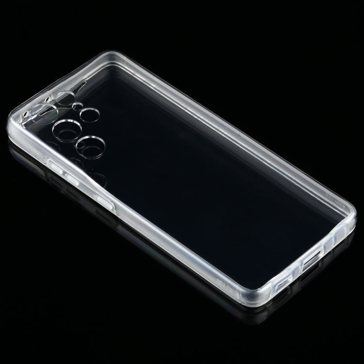For Samsung Galaxy S21 Ultra 5G PC+TPU Ultra-thin Double-sided Full Coverage Transparent Soft Case - Galaxy S21 Ultra 5G Cases by buy2fix | Online Shopping UK | buy2fix