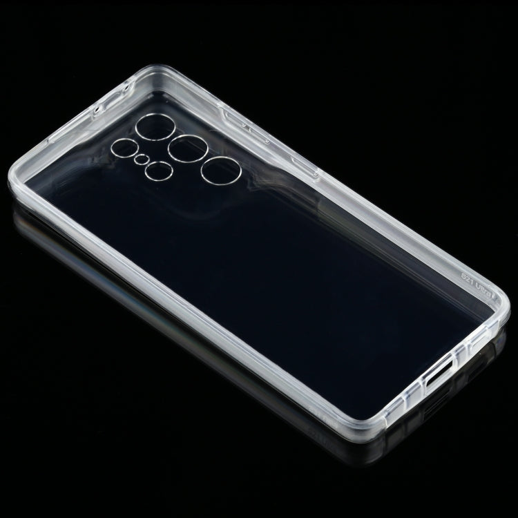 For Samsung Galaxy S21 Ultra 5G PC+TPU Ultra-thin Double-sided Full Coverage Transparent Soft Case - Galaxy S21 Ultra 5G Cases by buy2fix | Online Shopping UK | buy2fix