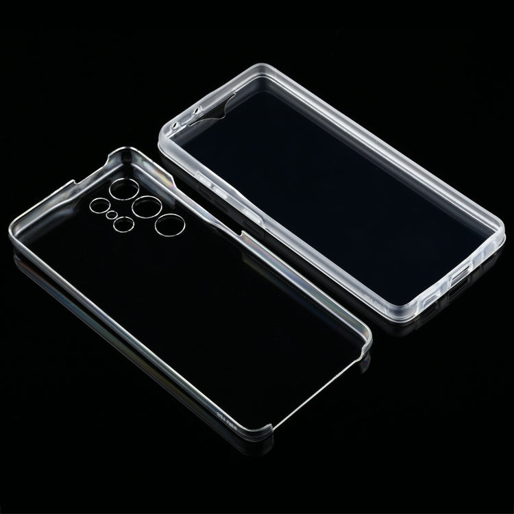 For Samsung Galaxy S21 Ultra 5G PC+TPU Ultra-thin Double-sided Full Coverage Transparent Soft Case - Galaxy S21 Ultra 5G Cases by buy2fix | Online Shopping UK | buy2fix