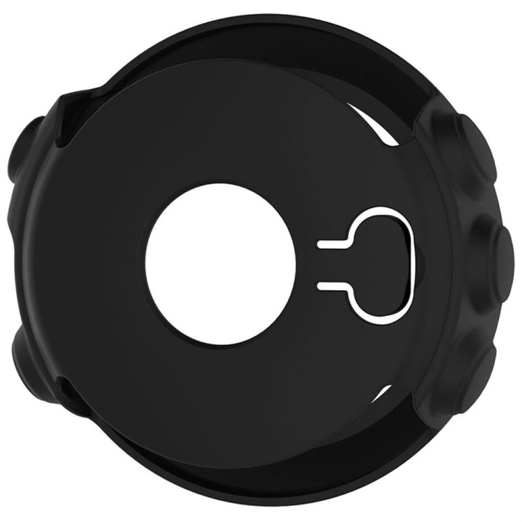 For Garmin Fenix 5X Solid Color Silicone Watch Protective Case(Black) - Screen Protector by buy2fix | Online Shopping UK | buy2fix