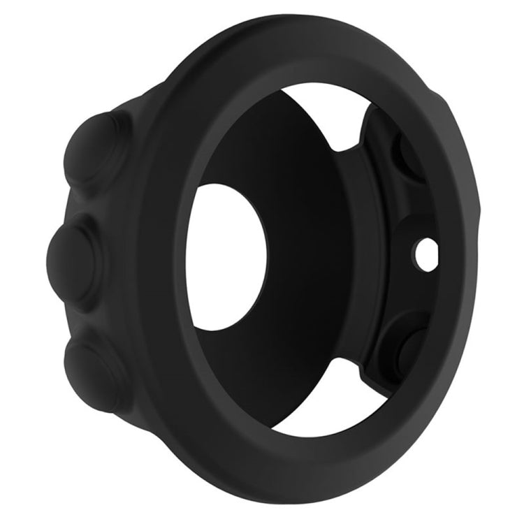 For Garmin Fenix 5X Solid Color Silicone Watch Protective Case(Black) - Screen Protector by buy2fix | Online Shopping UK | buy2fix