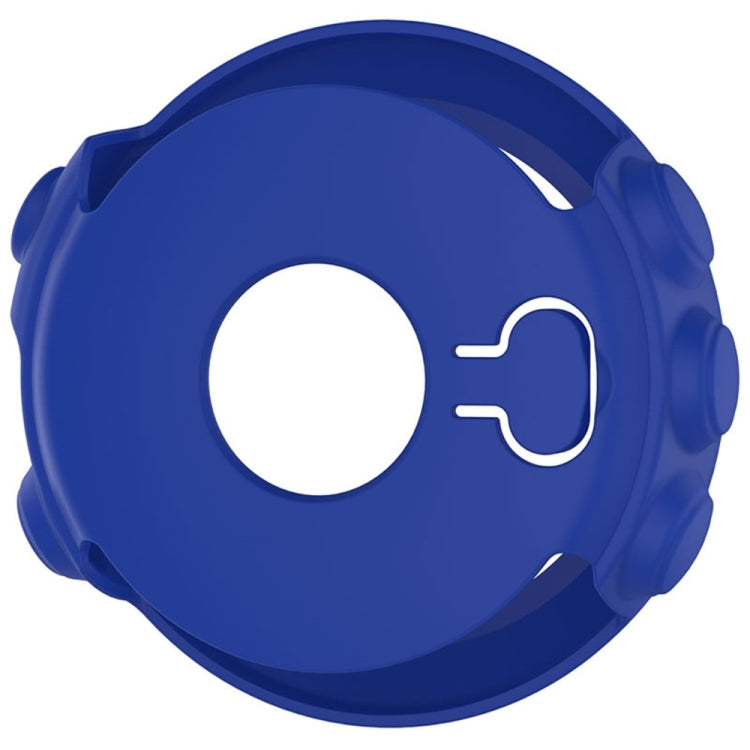 For Garmin Fenix 5X Solid Color Silicone Watch Protective Case(Blue) - Screen Protector by buy2fix | Online Shopping UK | buy2fix