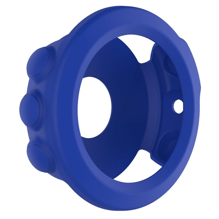 For Garmin Fenix 5X Solid Color Silicone Watch Protective Case(Blue) - Screen Protector by buy2fix | Online Shopping UK | buy2fix