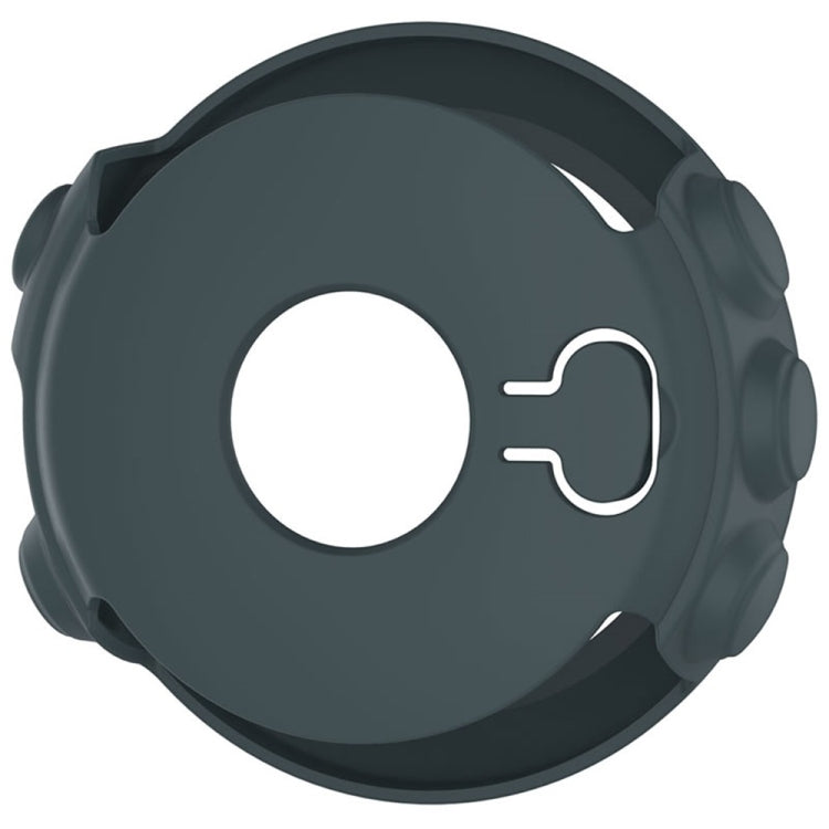 For Garmin Fenix 5X Solid Color Silicone Watch Protective Case(Navy Blue) - Screen Protector by buy2fix | Online Shopping UK | buy2fix