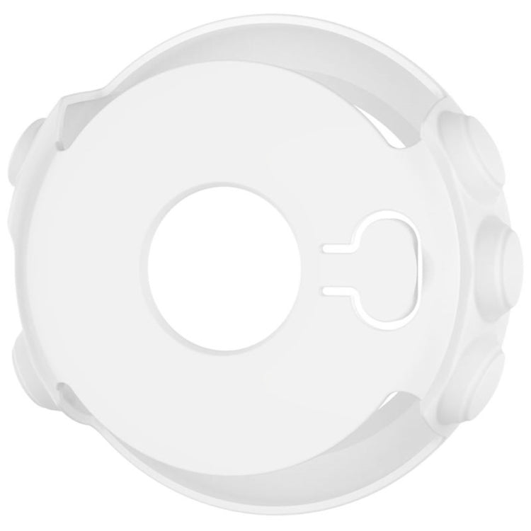 For Garmin Fenix 5X Solid Color Silicone Watch Protective Case(White) - Screen Protector by buy2fix | Online Shopping UK | buy2fix