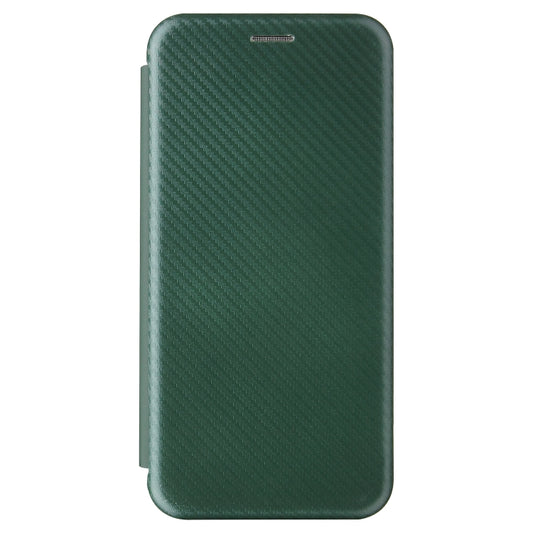 For Xiaomi Mi 11 Carbon Fiber Texture Horizontal Flip TPU + PC + PU Leather Case with Card Slot(Green) by buy2fix