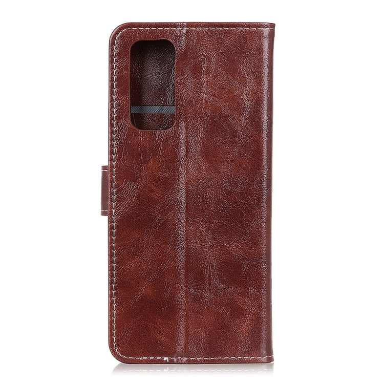 For OPPO Reno5 Pro+ 5G / Find X3 Neo Retro Crazy Horse Texture Horizontal Flip Leather Case with Holder & Card Slots & Photo Frame & Wallet(Brown) - OPPO Cases by buy2fix | Online Shopping UK | buy2fix