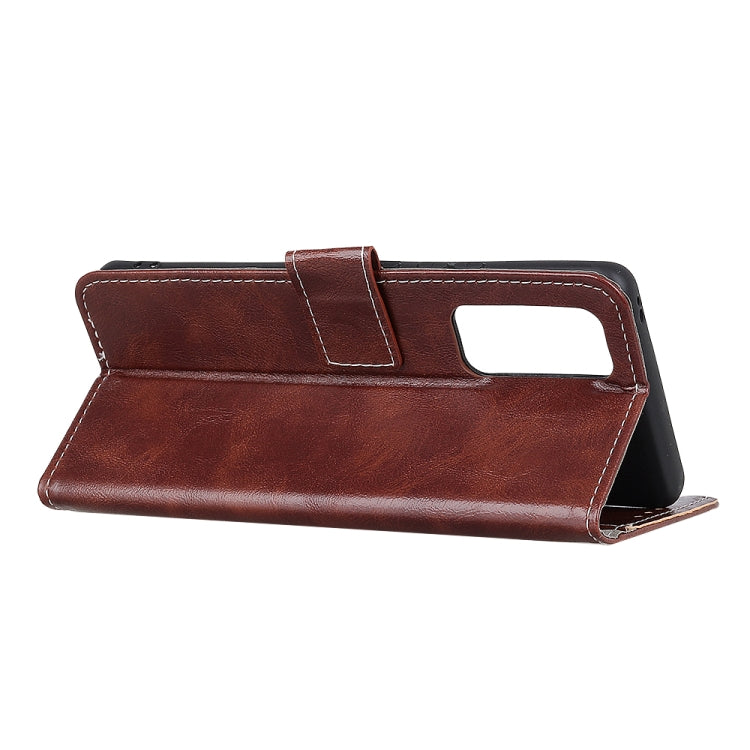 For OPPO Reno5 Pro+ 5G / Find X3 Neo Retro Crazy Horse Texture Horizontal Flip Leather Case with Holder & Card Slots & Photo Frame & Wallet(Brown) - OPPO Cases by buy2fix | Online Shopping UK | buy2fix