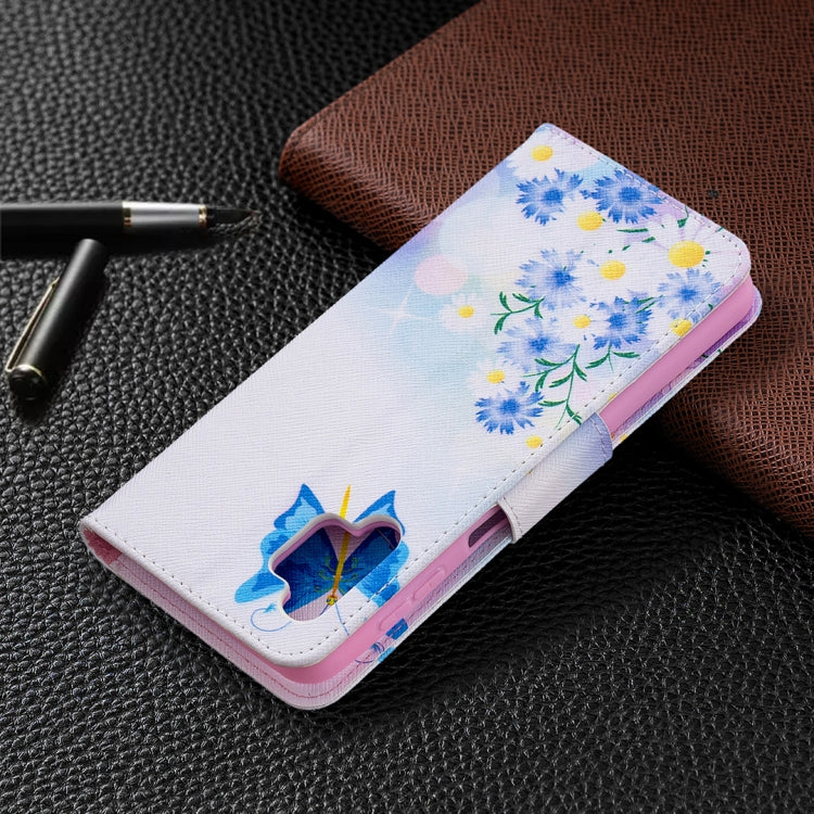 For Samsung Galaxy A32 5G Colored Drawing Pattern Horizontal Flip Leather Case with Holder & Card Slots & Wallet(Butterfly Love) by buy2fix