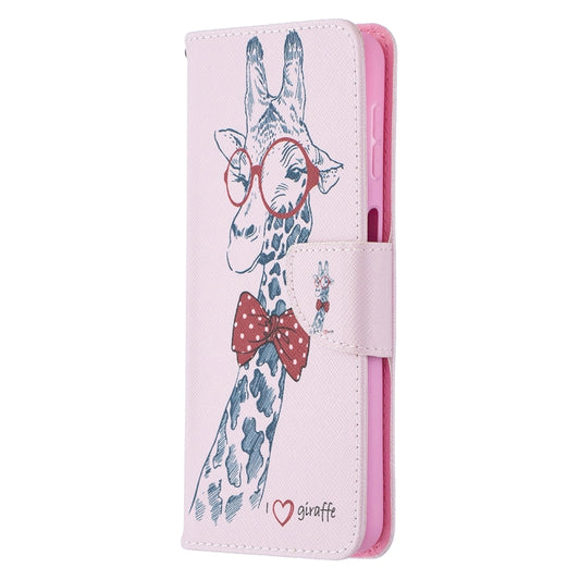 For Samsung Galaxy A32 5G Colored Drawing Pattern Horizontal Flip Leather Case with Holder & Card Slots & Wallet(Deer) by buy2fix