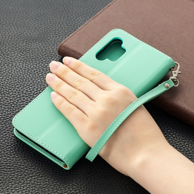 For Samsung Galaxy A32 5G Litchi Texture Pure Color Horizontal Flip PU Leather Case with Holder & Card Slots & Wallet & Lanyard(Green) by buy2fix