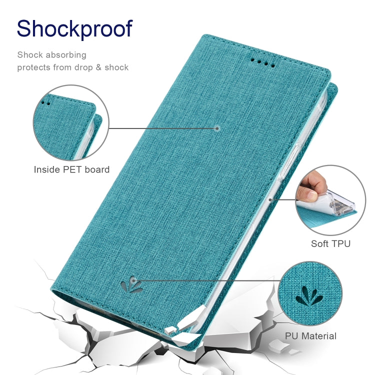 For OPPO Reno4 Pro 5G ViLi DMX Series Shockproof TPU + PU Leather Magnetic Attraction Horizontal Flip Case with Card Slot & Holder(Blue) - OPPO Cases by ViLi | Online Shopping UK | buy2fix