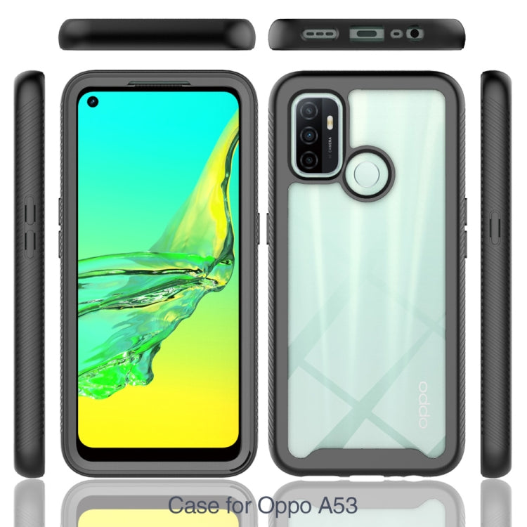 For Oppo A53 (2020) Starry Sky Solid Color Series Shockproof PC + TPU Protective Case(Royal Blue) - OPPO Cases by buy2fix | Online Shopping UK | buy2fix