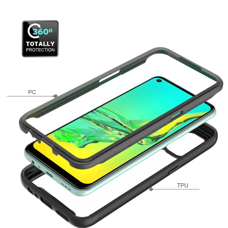 For Oppo A53 (2020) Starry Sky Solid Color Series Shockproof PC + TPU Protective Case(Royal Blue) - OPPO Cases by buy2fix | Online Shopping UK | buy2fix
