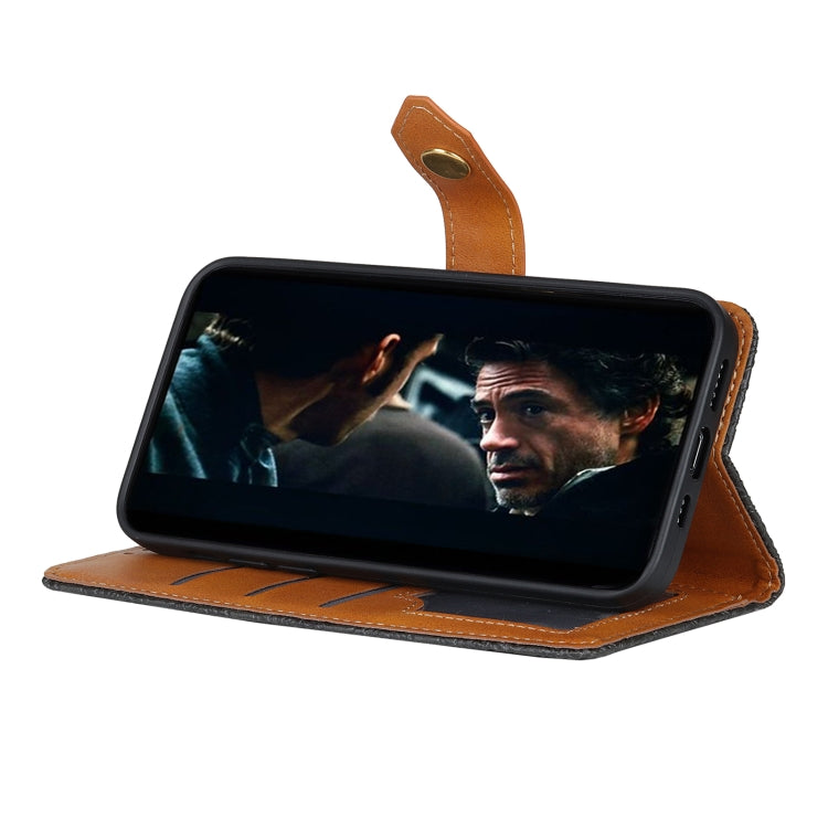 For OPPO Reno5 5G European Floral Embossed Copper Buckle Horizontal Flip PU Leather Case with Holder & Card Slots & Wallet & Photo Frame(Black) - OPPO Cases by buy2fix | Online Shopping UK | buy2fix