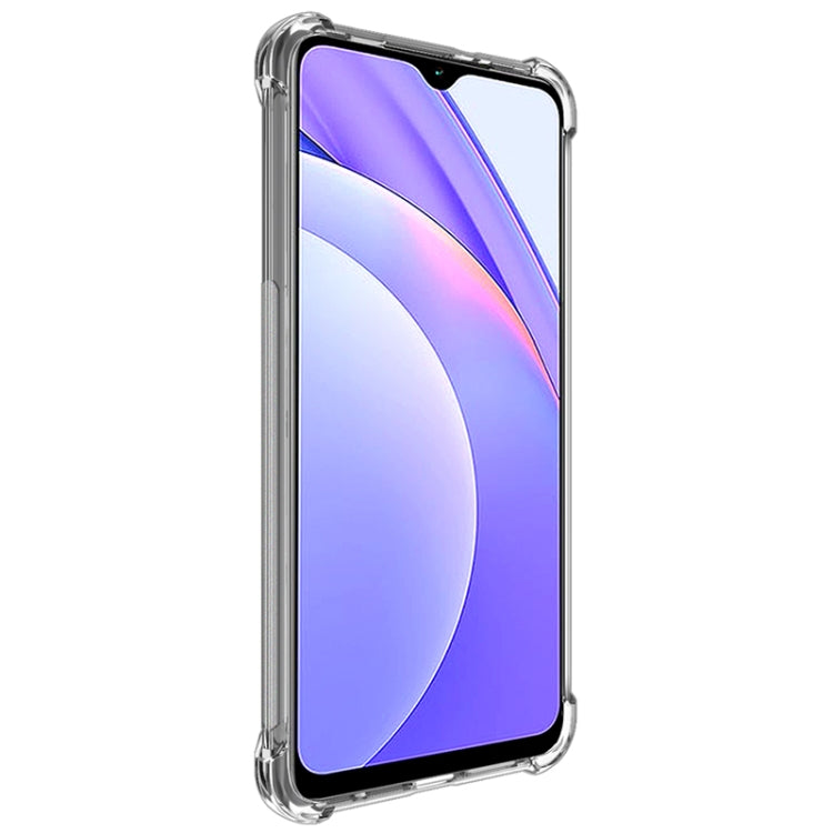 For Xiaomi Redmi Note 9 4G / 9 Power IMAK All-inclusive Shockproof Airbag TPU Case with Screen Protector(Transparent) - Xiaomi Cases by imak | Online Shopping UK | buy2fix