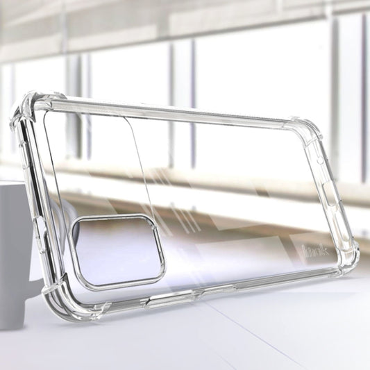 For Xiaomi Poco M3 IMAK All-inclusive Shockproof Airbag TPU Case with Screen Protector(Transparent) by imak