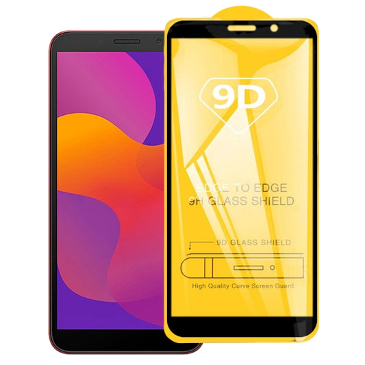 For Huawei Honor 9S 9D Full Glue Full Screen Tempered Glass Film - Honor Tempered Glass by buy2fix | Online Shopping UK | buy2fix