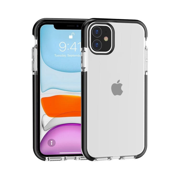 For iPhone 11 Highly Transparent Soft TPU Case(Black) - iPhone 11 Cases by buy2fix | Online Shopping UK | buy2fix