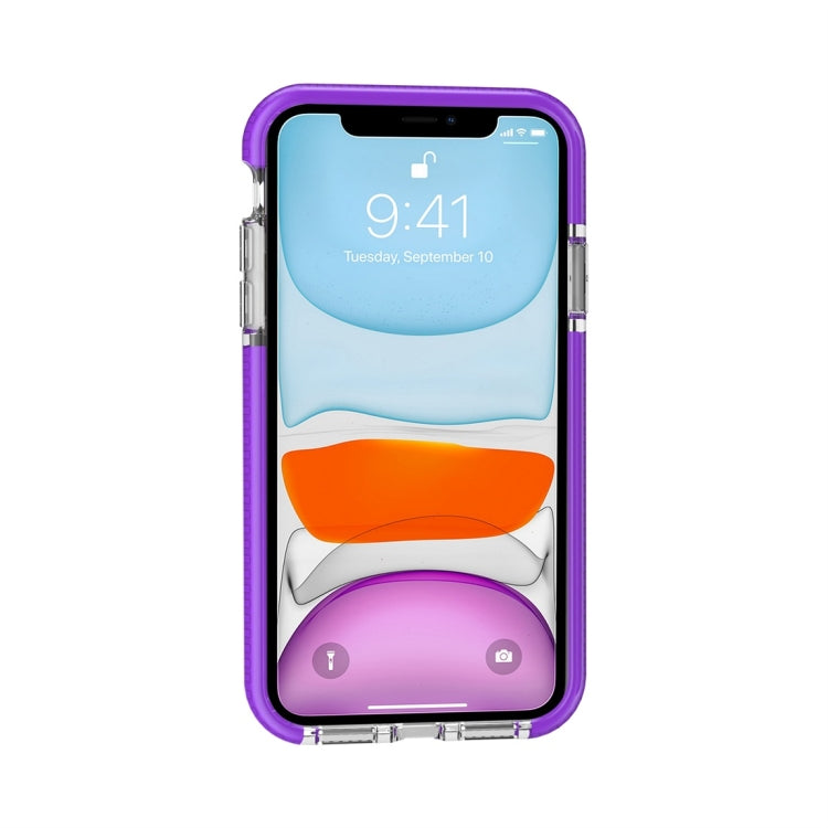 For iPhone 11 Highly Transparent Soft TPU Case(Purple) - iPhone 11 Cases by buy2fix | Online Shopping UK | buy2fix