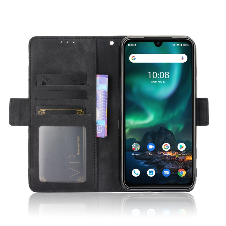 For UMIDIGI Bison Wallet Style Skin Feel Calf Pattern Leather Case with Separate Card Slot(Black) - More Brand by buy2fix | Online Shopping UK | buy2fix