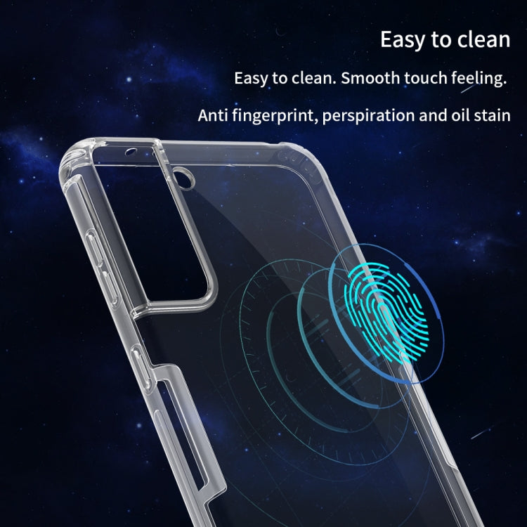For Samsung Galaxy S21+ 5G NILLKIN Nature TPU Transparent Soft Protective Case(Grey) - Galaxy S21+ 5G Cases by NILLKIN | Online Shopping UK | buy2fix