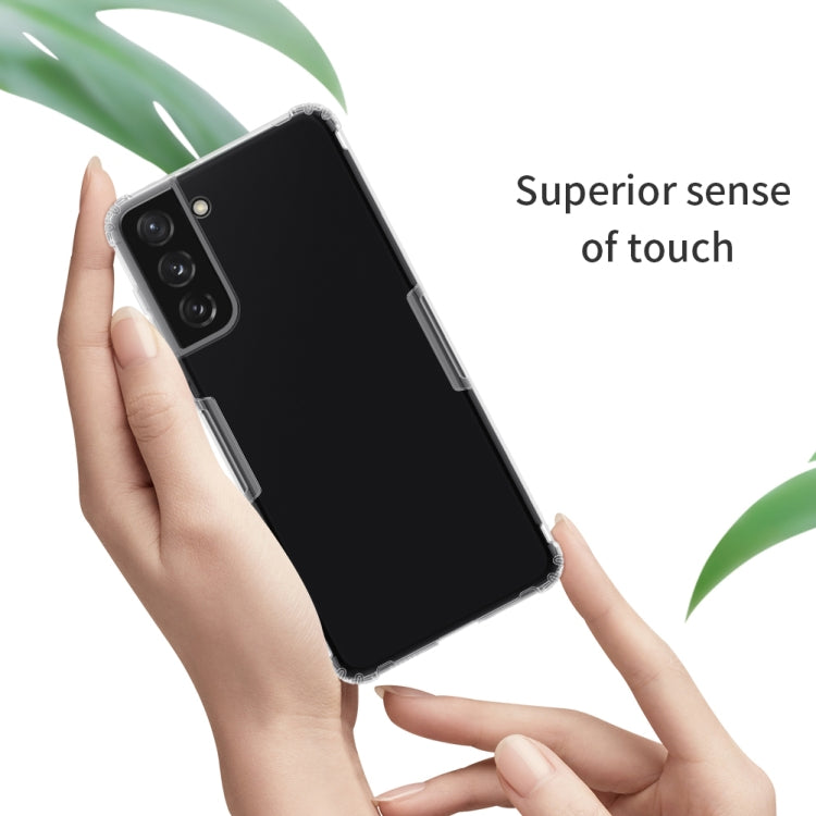 For Samsung Galaxy S21+ 5G NILLKIN Nature TPU Transparent Soft Protective Case(Grey) - Galaxy S21+ 5G Cases by NILLKIN | Online Shopping UK | buy2fix