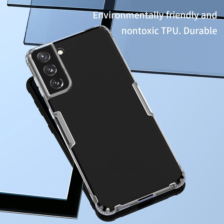 For Samsung Galaxy S21+ 5G NILLKIN Nature TPU Transparent Soft Protective Case(Grey) - Galaxy S21+ 5G Cases by NILLKIN | Online Shopping UK | buy2fix