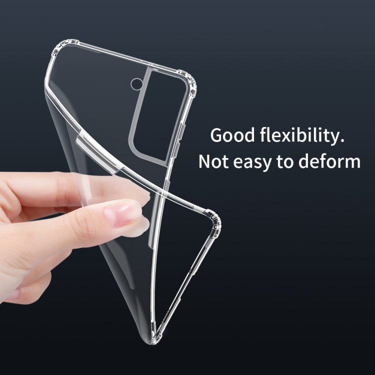 For Samsung Galaxy S21+ 5G NILLKIN Nature TPU Transparent Soft Protective Case(Grey) - Galaxy S21+ 5G Cases by NILLKIN | Online Shopping UK | buy2fix