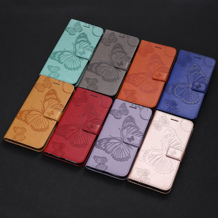 For Nokia 2.4 3D Butterflies Embossing Pattern Horizontal Flip Leather Case with Holder & Card Slot & Wallet(Rose Gold) - Nokia Cases by buy2fix | Online Shopping UK | buy2fix