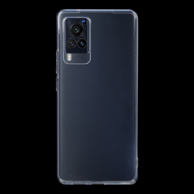 For vivo X60 Pro / X60 Curved Screen 0.75mm Ultra-thin Transparent TPU Soft Protective Case - vivo Cases by buy2fix | Online Shopping UK | buy2fix
