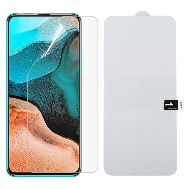 For Xiaomi Redmi K30 Pro Full Screen Protector Explosion-proof Front Hydrogel Film - For Xiaomi by buy2fix | Online Shopping UK | buy2fix