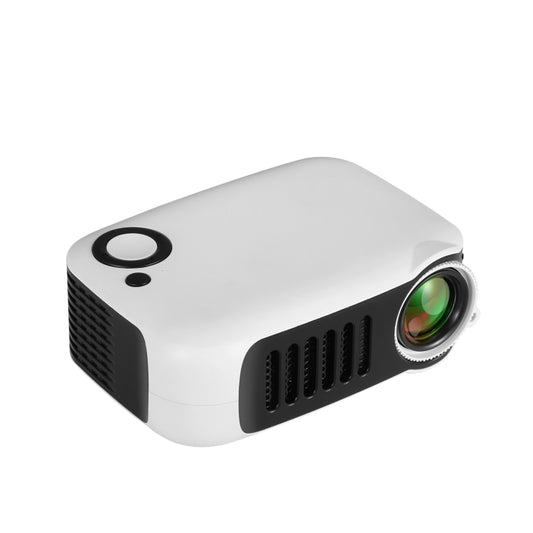 TRANSJEE A2000 320x240P 1000 ANSI Lumens Mini Home Theater HD Digital Projector, Plug Type: UK Plug(White) by buy2fix