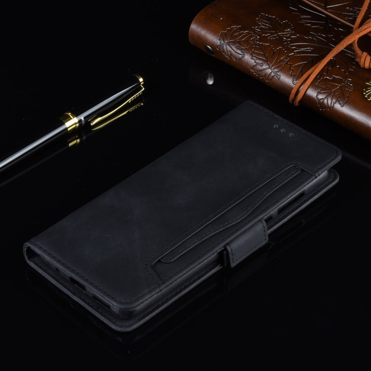 For ZTE Axon 20 5G / Axon 20 4G Wallet Style Skin Feel Calf Pattern Leather Case with Separate Card Slots(Black) - ZTE Cases by buy2fix | Online Shopping UK | buy2fix