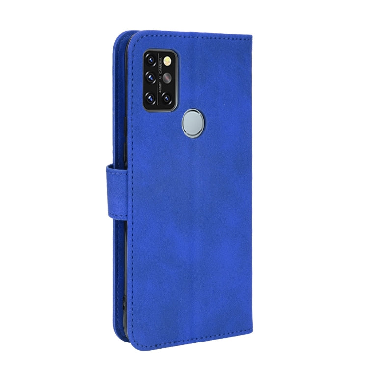For UMIDIGI A9 Pro Solid Color Skin Feel Magnetic Buckle Horizontal Flip Calf Texture PU Leather Case with Holder & Card Slots & Wallet(Blue) - More Brand by buy2fix | Online Shopping UK | buy2fix
