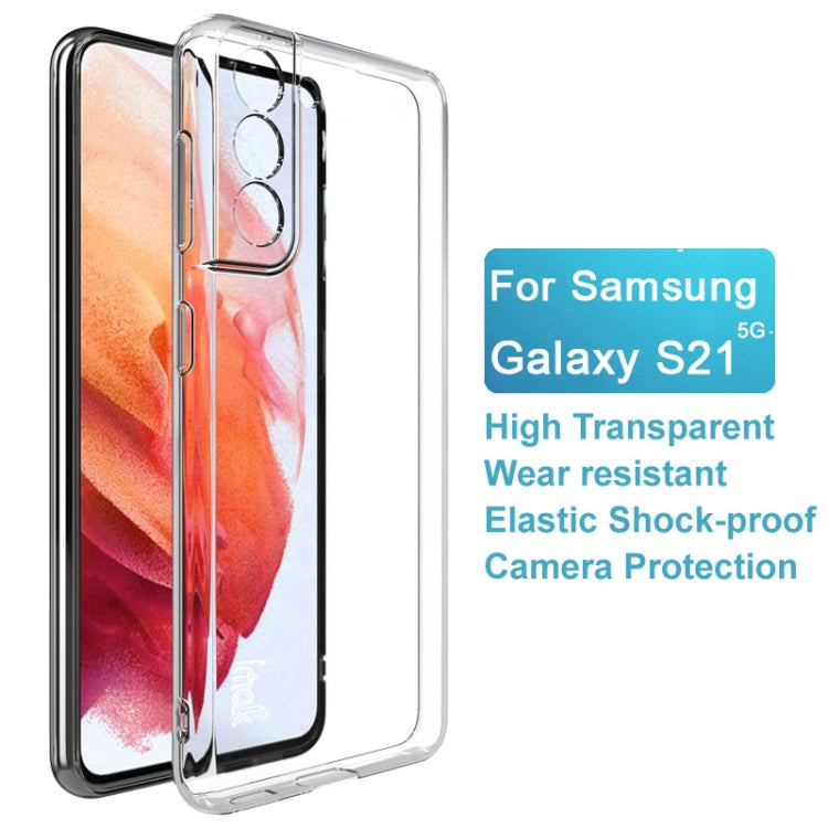 For Samsung Galaxy S21 5G IMAK UX-5 Series Transparent Shockproof TPU Protective Case - Galaxy S21 5G Cases by imak | Online Shopping UK | buy2fix