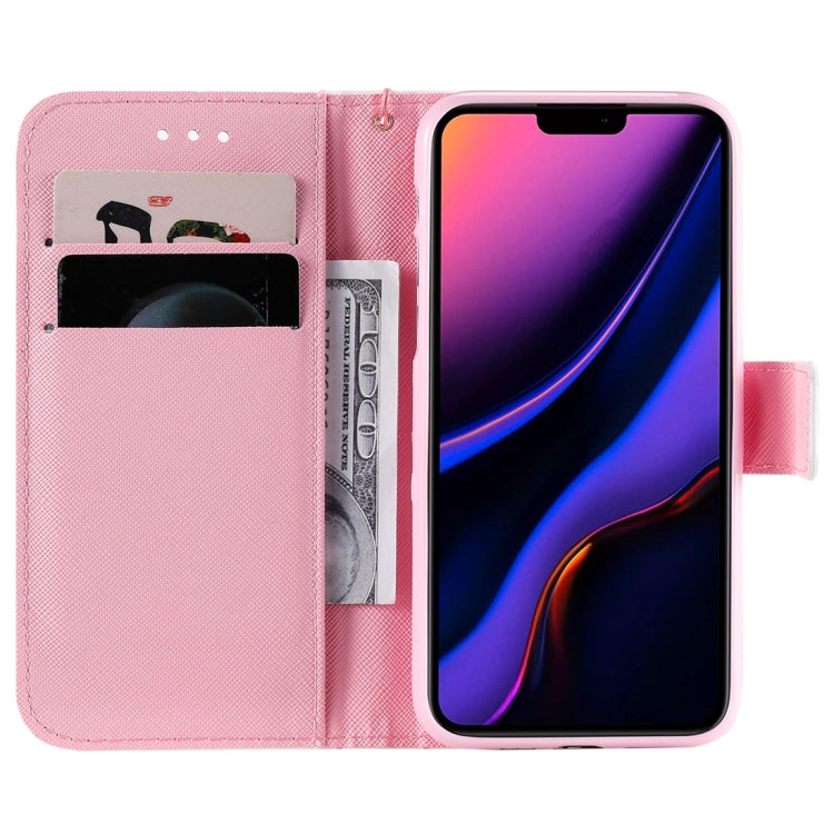 For iPhone 11 Pro 3D Painted Pattern Horizontal Flip Leather Case, with Wallet & Holder & Card Slots & Lanyard(Red Rose) - iPhone 11 Pro Cases by buy2fix | Online Shopping UK | buy2fix