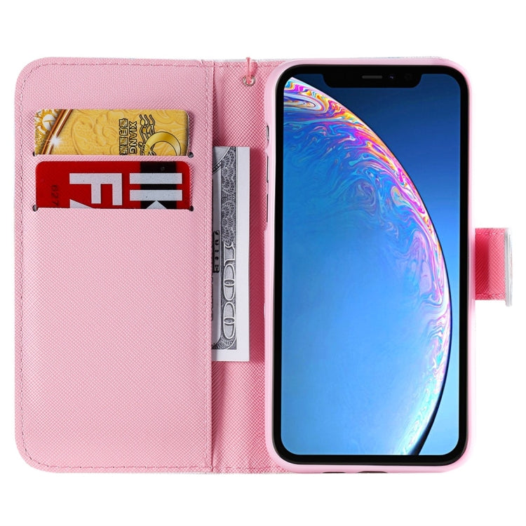 For iPhone 11 Pro Painted Pattern Horizontal Flip Leather Case, with Wallet & Holder & Card Slots & Lanyard(Sunflower) - iPhone 11 Pro Cases by buy2fix | Online Shopping UK | buy2fix